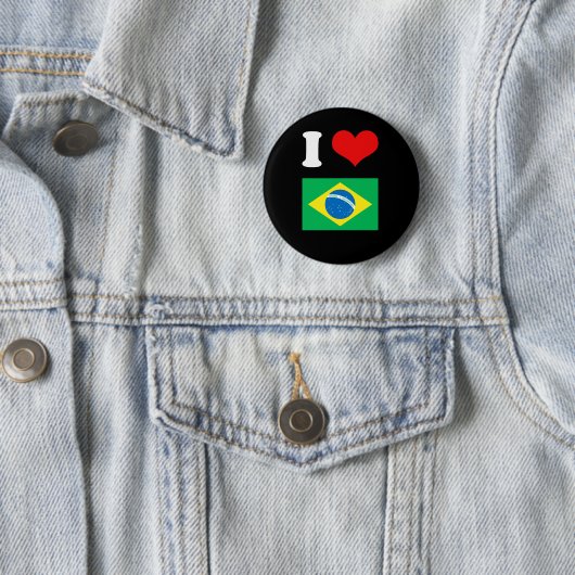 Brasilien-Flagge Button (Beispiel)