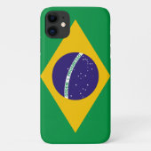 Brasilien-Flagge Case-Mate iPhone Hülle (Rückseite)