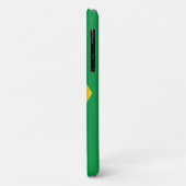 Brasilien-Flagge Case-Mate iPhone Hülle (Hinten/Links)
