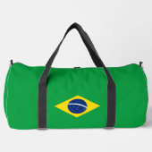 Brasilien-Flagge Duffle Bag (Vorderseite)