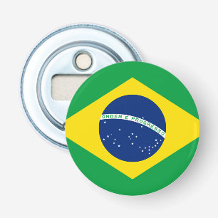 Brasilien-Flagge Flaschenöffner