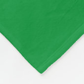 Brasilien-Flagge Fleecedecke (Ecke)
