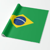Brasilien-Flagge Geschenkpapier (Ungerollt)