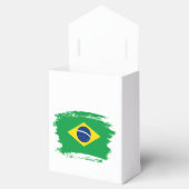 Brasilien-Flagge Geschenkschachtel (Geöffnet)