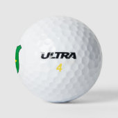 Brasilien Flagge Grand Patriotic Golfball (Logo)