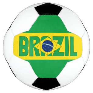Brasilien Flagge Green Yellow Blue Patriotic  Fußball