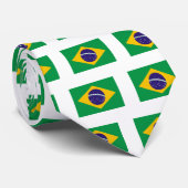 Brasilien-FLAGGE International Krawatte (Gerollt)