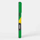 Brasilien-Flagge iPhone Hülle (Rechte Seite)