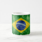 Brasilien-Flagge Kaffeetasse (Mittel)