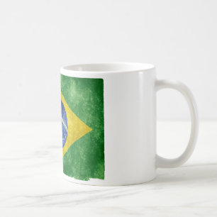 Brasilien-Flagge Kaffeetasse