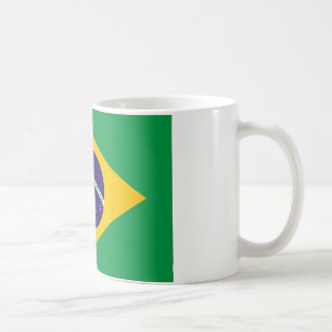 Brasilien-Flagge Kaffeetasse