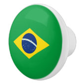 Brasilien-Flagge Keramikknauf (Rechts)