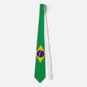 Brasilien-Flagge Krawatte (Vorderseite)