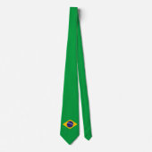 Brasilien-Flagge Krawatte (Vorderseite)