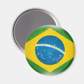 Brasilien_Flagge Magnet (Vorderseite/Rückseite)