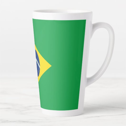 Brasilien-Flagge Milchtasse (Rechts)