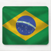 Brasilien-Flagge Mousepad (Vorne)