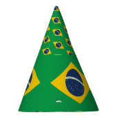 Brasilien-Flagge Partyhütchen (Rechts)