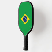 Brasilien-Flagge Pickleball Schläger (Links)
