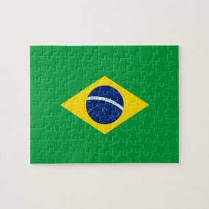 Brasilien-Flagge Puzzle