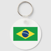 Brasilien-Flagge Schlüsselanhänger (Vorderseite)