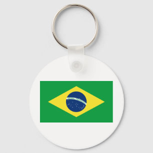 Brasilien-Flagge Schlüsselanhänger