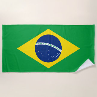 Brasilien Flagge Strandtuch