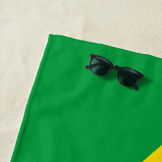 Brasilien Flagge Strandtuch (Beispiel)