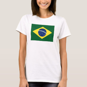 Brasilien-Flagge T-Shirt