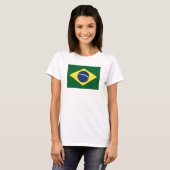 Brasilien-Flagge T-Shirt (Vorne ganz)