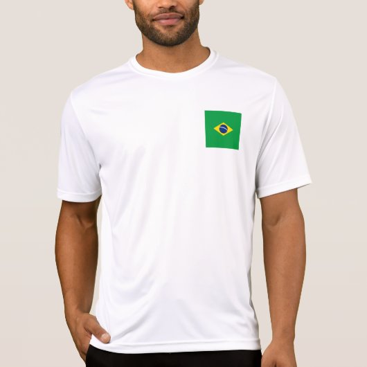 Brasilien-Flagge T-Shirt (Vorderseite)