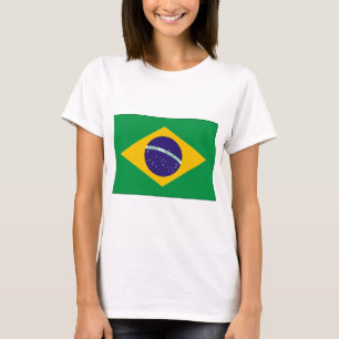 Brasilien-Flagge T-Shirt