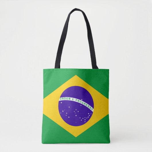 Brasilien-Flagge Tasche (Vorderseite)
