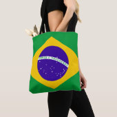 Brasilien-Flagge Tasche (Von Nahem)