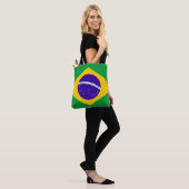 Brasilien-Flagge Tasche (Am Model)