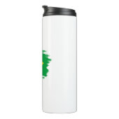 Brasilien-Flagge Thermosbecher (Nach rechts gedreht)