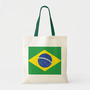 Brasilien-Flagge Tragetasche