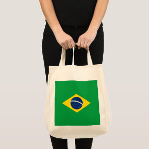 Brasilien-Flagge Tragetasche