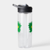 Brasilien-Flagge Trinkflasche (Rechts)