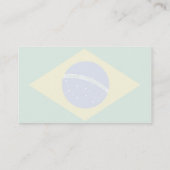 Brasilien-Flagge Visitenkarte (Rückseite)