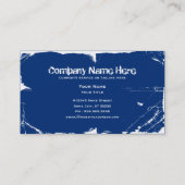 Brasilien-Flagge Visitenkarte (Rückseite)