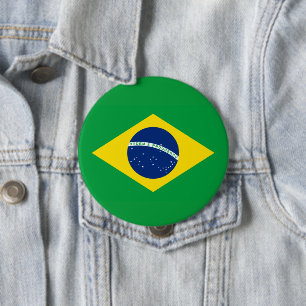 Brasilien-Flagge Weltmeisterschaft 2026 Fußball Br Button