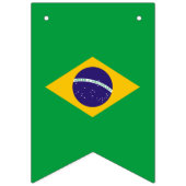 Brasilien-Flagge Wimpelkette (Zweite Fahne)