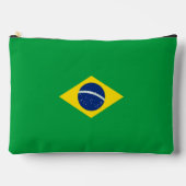 Brasilien-Flagge Zubehörtasche (Vorderseite)