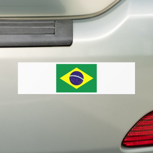 Brasilien-Flaggen-Design Autoaufkleber (Auf Auto)