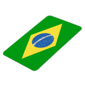 Brasilien-Flaggen-Design Magnet (Linke Seite)