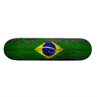 Brasilien-Flaggen-Skate-Plattform Skateboard