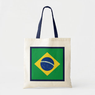 Brasilien-Flaggen-Tasche Tragetasche
