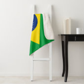 Brasilien Flaggenblankt Sherpadecke (Beispiel)