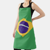Brasilien-Flaggenemblem Schürze (InSitu)